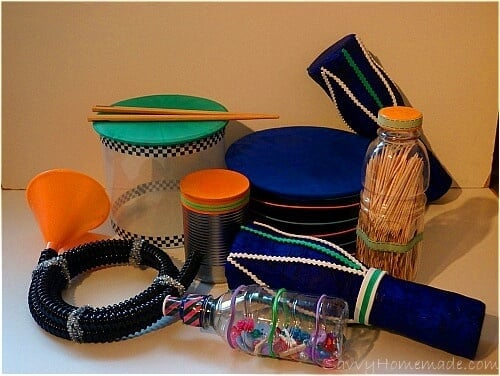 the simple homemade musical instruments that I created with the kids the simple homemade musical instruments that I created with the kids