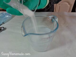 adding lye make homemade soap