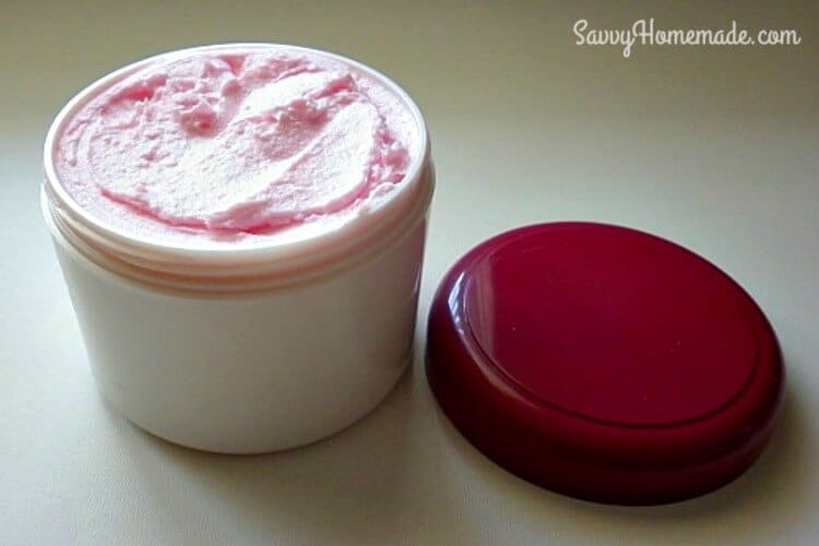 homemade shaving cream