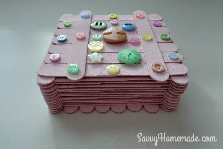 popsicle stick box