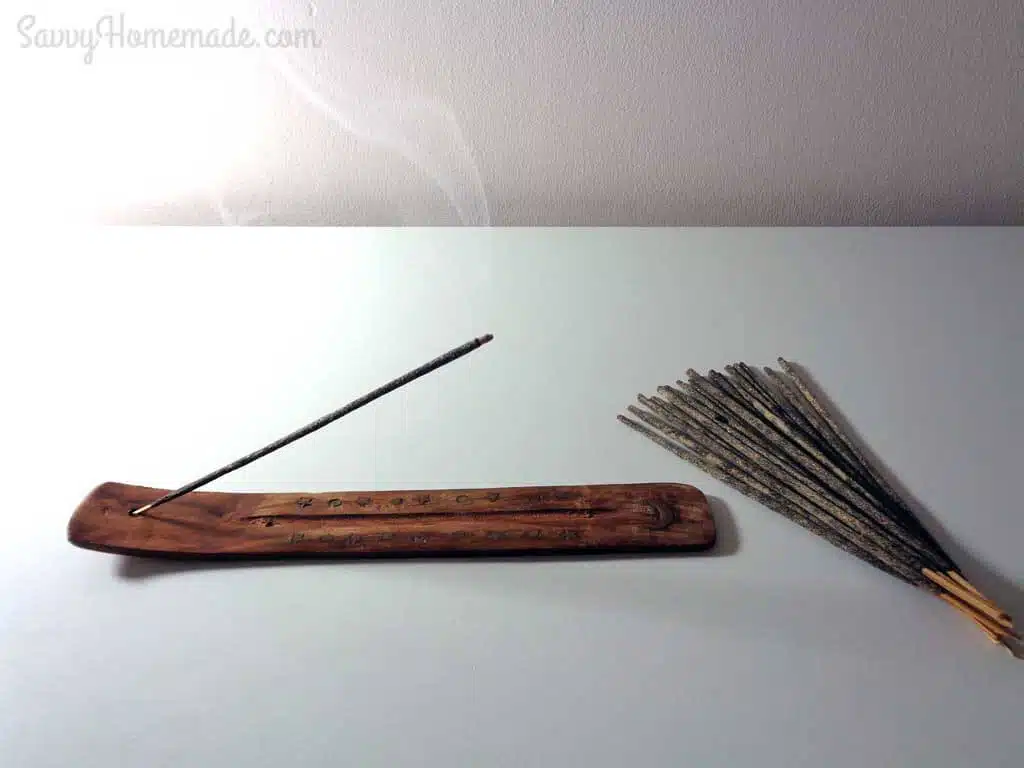 How to use homemade incense sticks