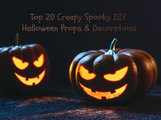 Creepy Spooky DIY Halloween Props Decorations