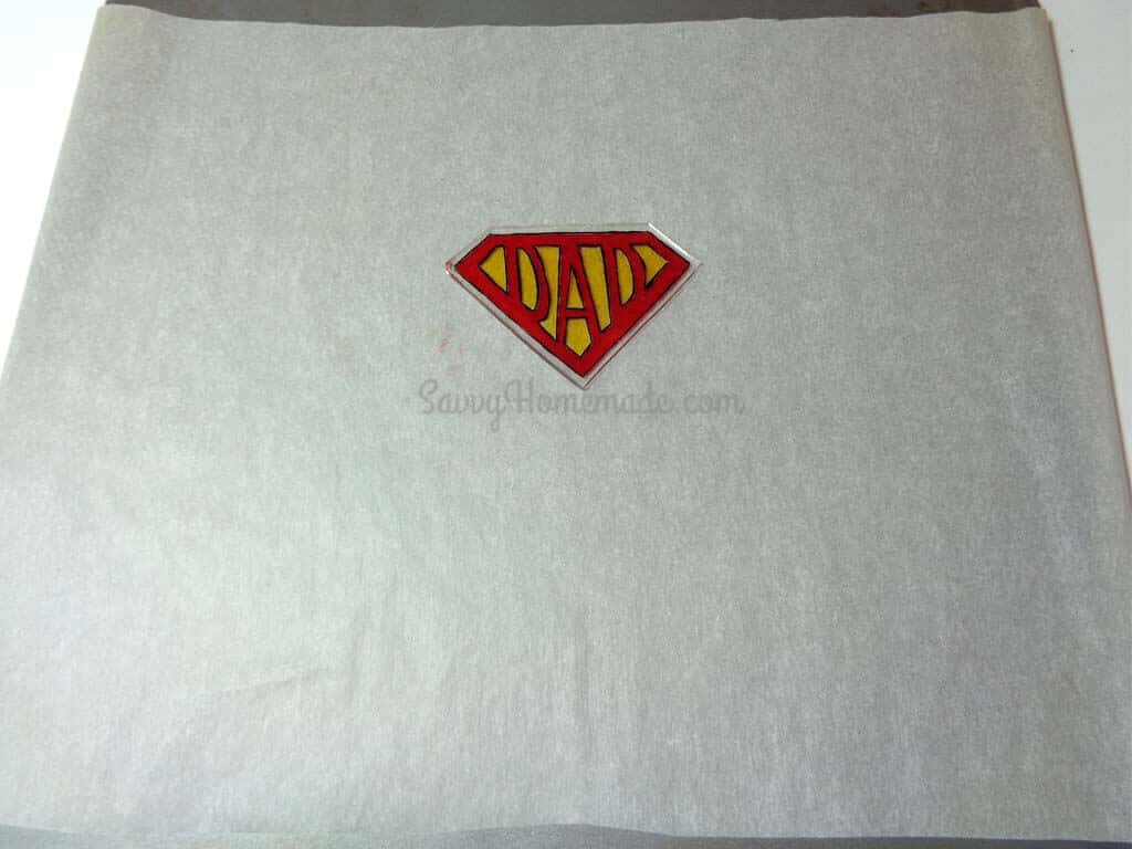 Bake in the oven for time specified by manufacturers of your shrink wrap