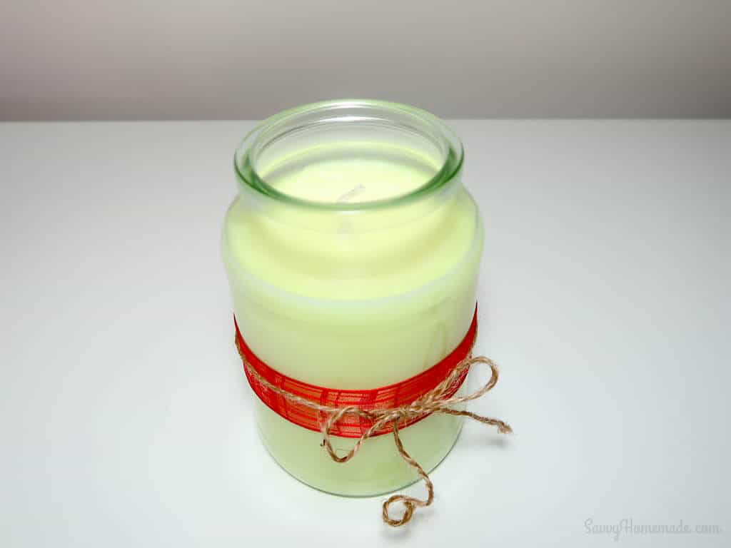 adorn your candles with beautiful ribbon, labels, tags and other gorgeous decorations