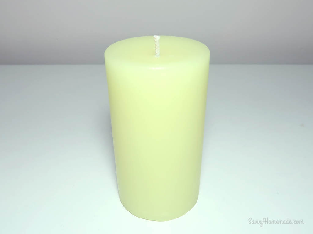 diy pillar candle that will impress your friends