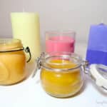 diy scented candles made at home