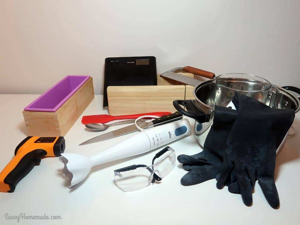 Basic Soap Making Ingredients & Equipment