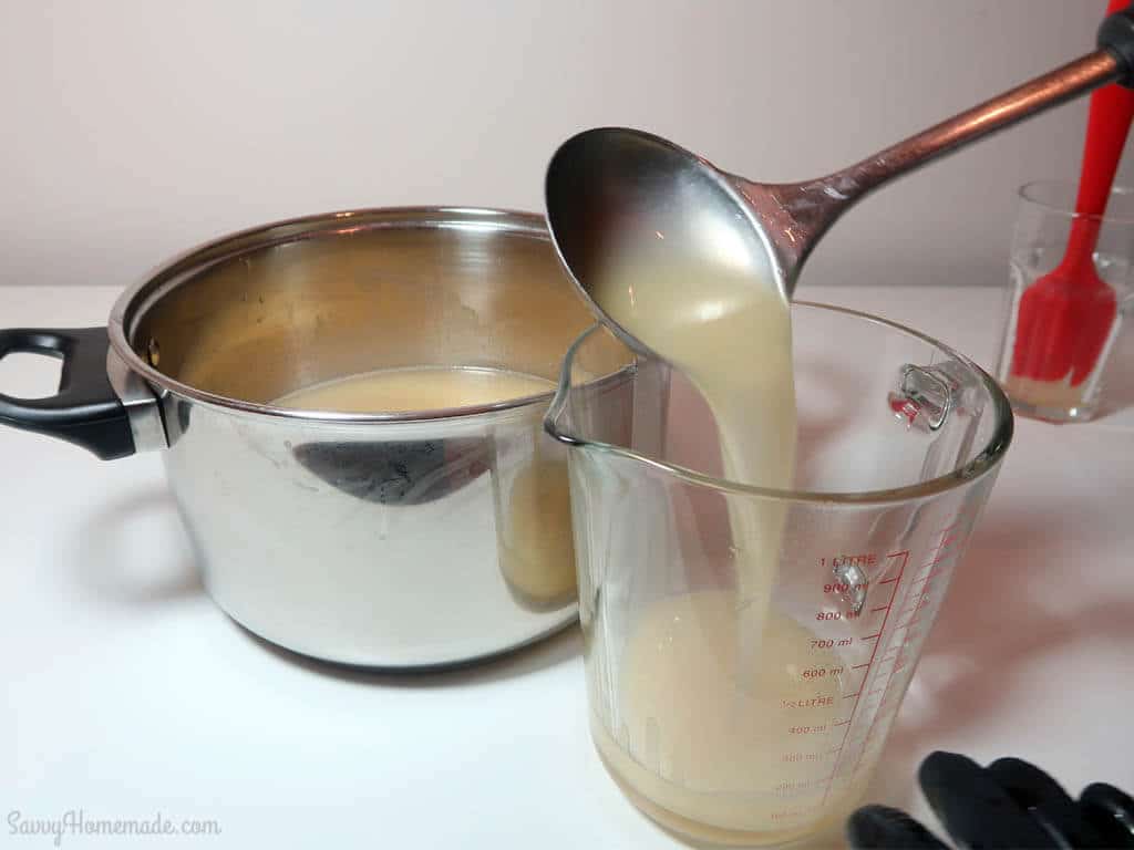 How to swirl cold process soap step 12