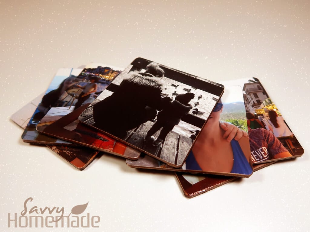 Using Photos In Your DIY Gifts Is Very Personal. Such As Homemade Coasters!