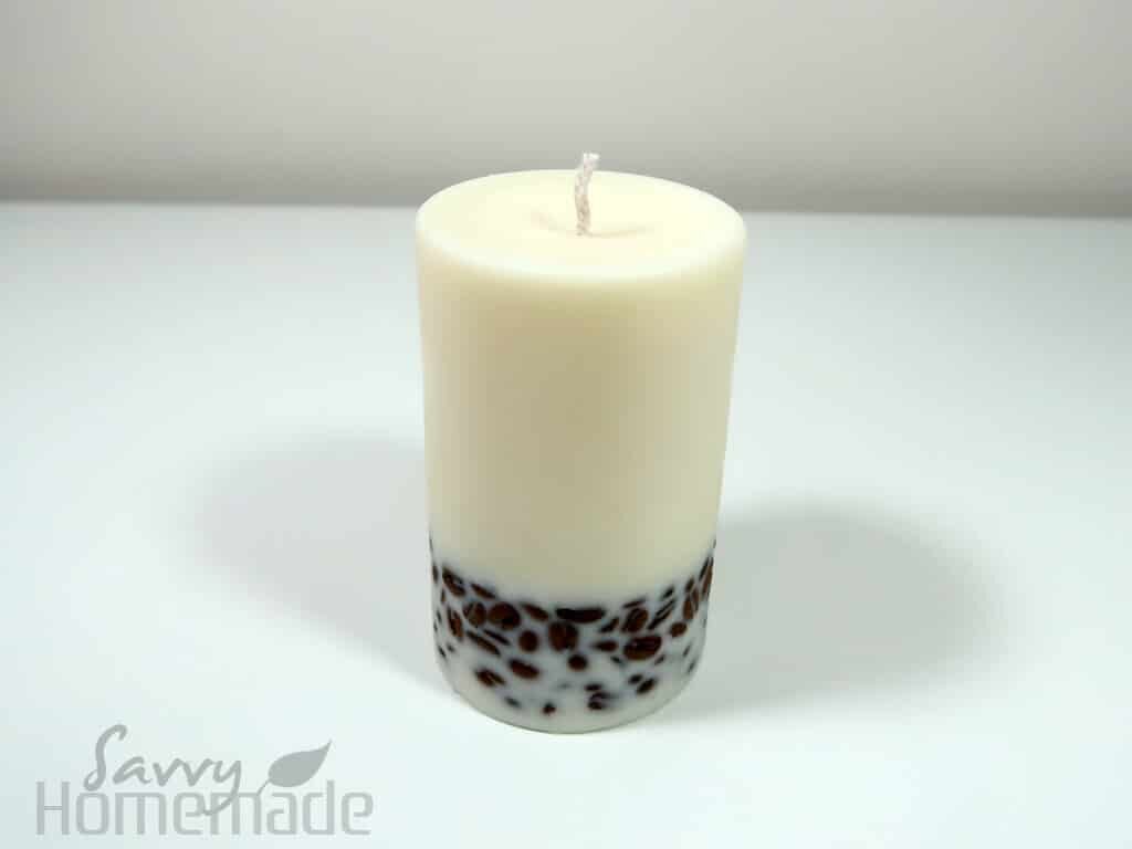 Your candle should burn evenly and will make a lovely gift!