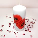 DIY Decoupage Candles, The Easy Way!