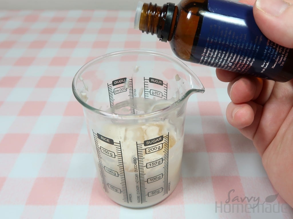 Step 6c: Add your essential oils