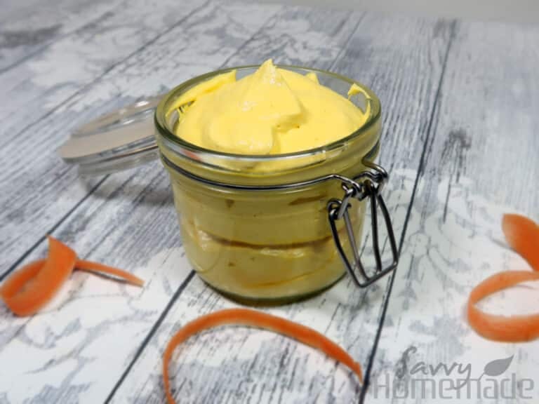 carrot infused winter skin body butter