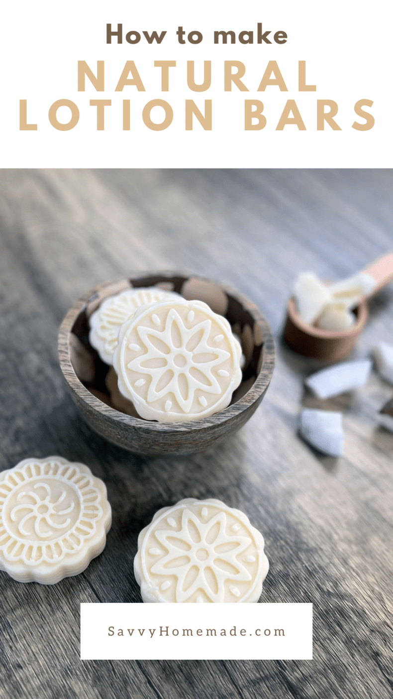 Simple DIY Lotion Bars Pin