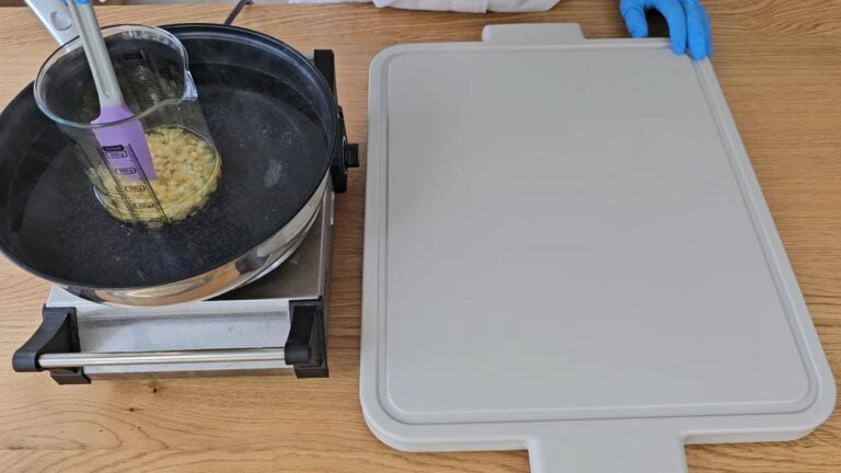 Give the oils a stir every now and again as they melt.