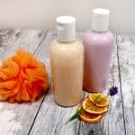 creamy diy body wash