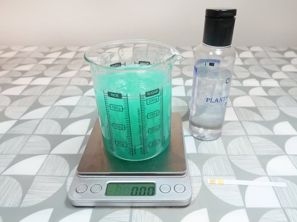 Step 7: Add your preservative and test the PH once more