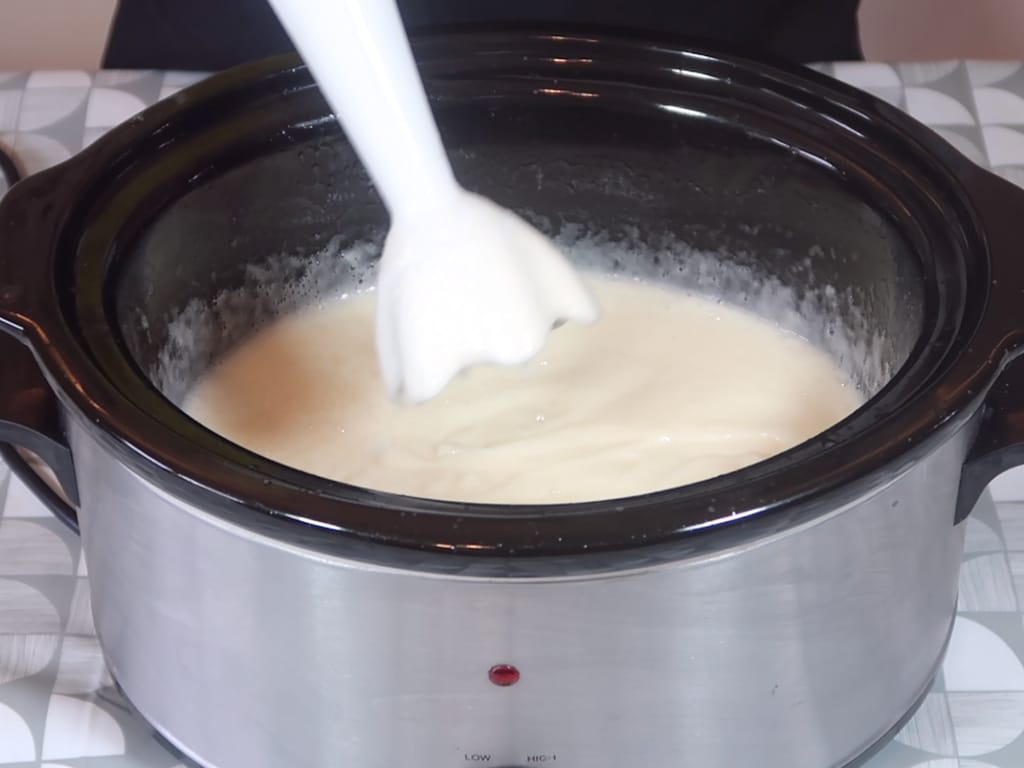 Step 5: Once you have reached trace, continue blending