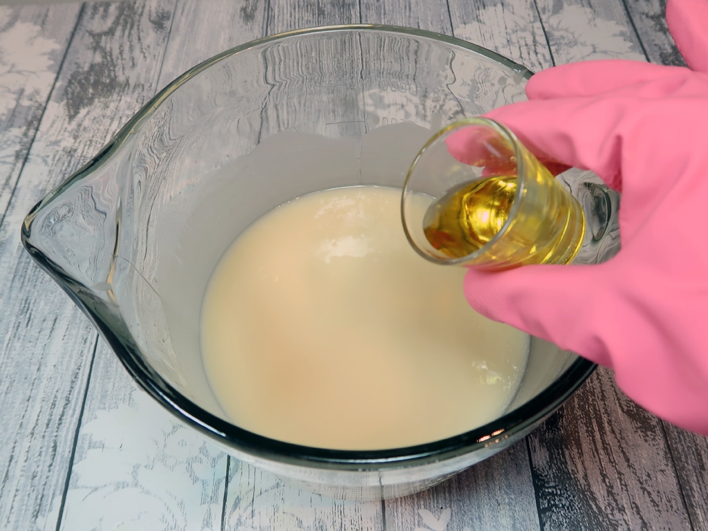 Step 7: Add your fragrance or essential oil