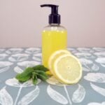 liquid hand soap with lemon
