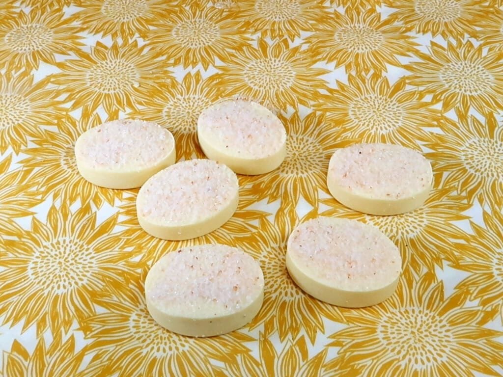 homemade salt soap bars