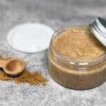 DIY brown sugar face scrub