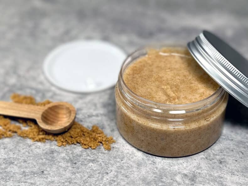DIY brown sugar face scrub