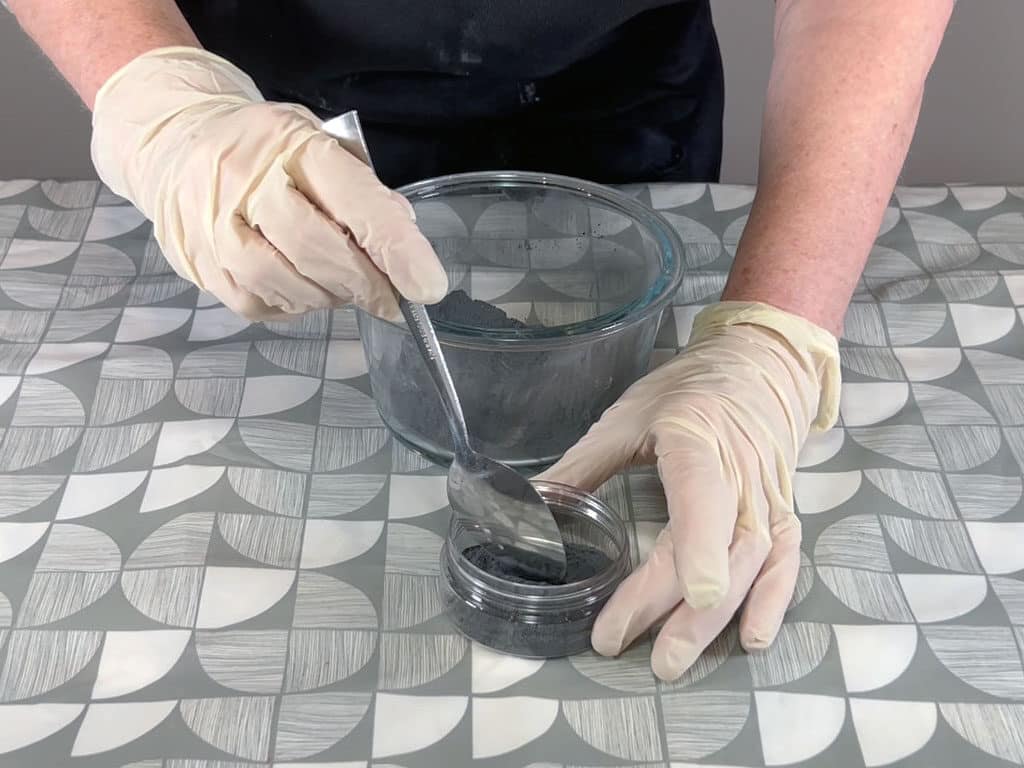 making charcoal face scrub making charcoal face scrub