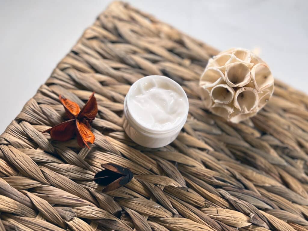 natural DIY face cream