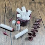 homemade tinted lip balm