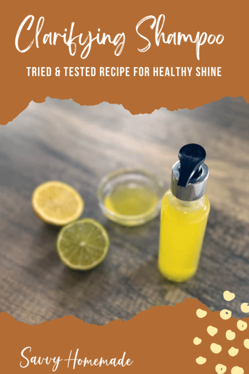 diy clarifying shampoo pin
