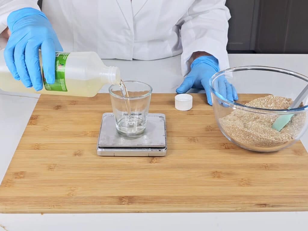 mix the oils