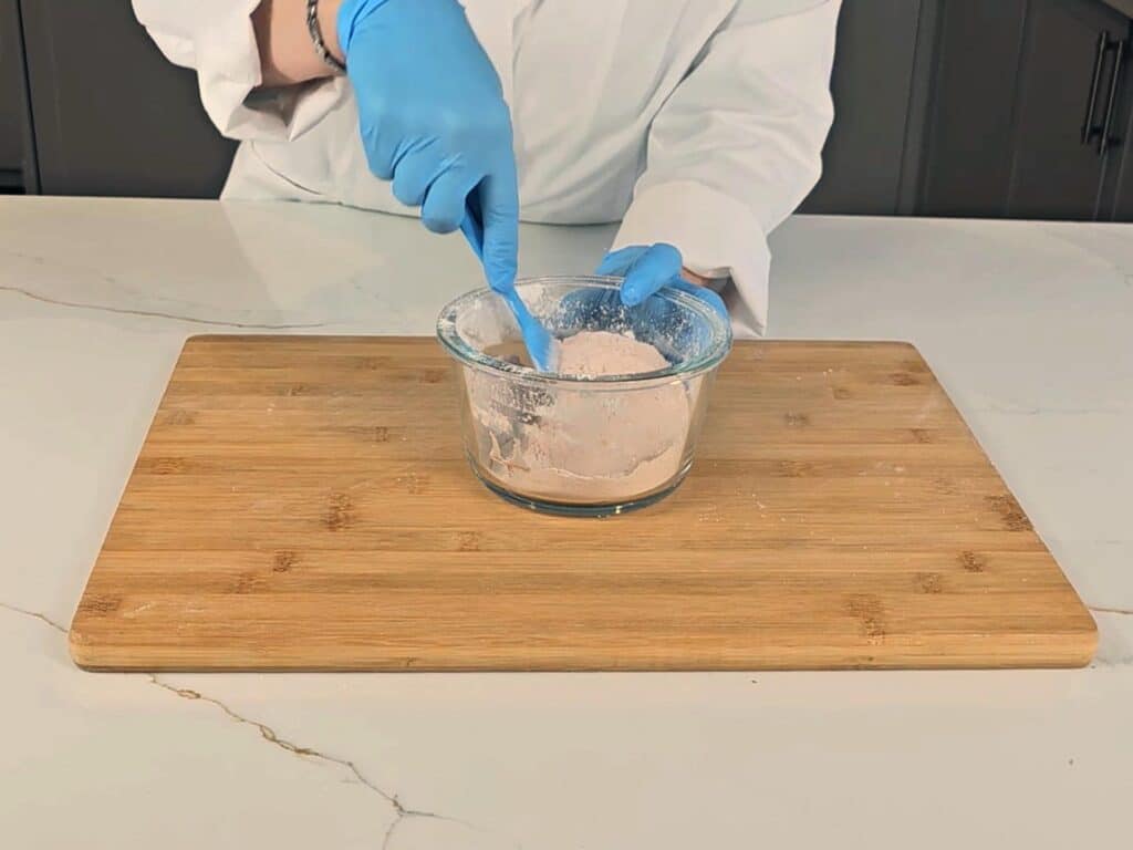 Stir the ingredients thoroughly
