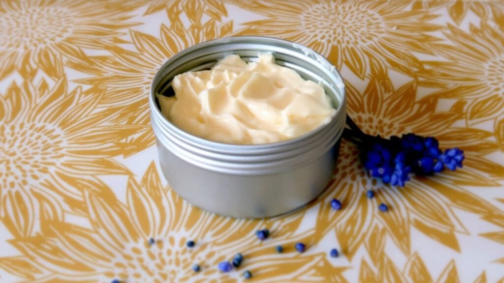 DIY hand cream