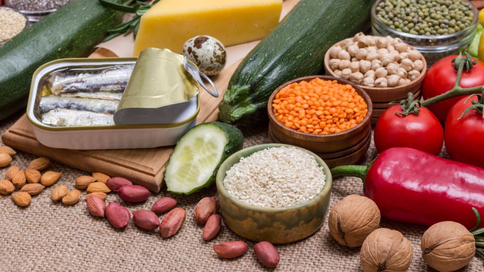 Food sources of omega 3