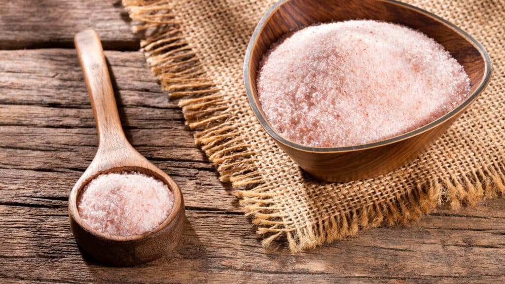fine pink Himalayan salt