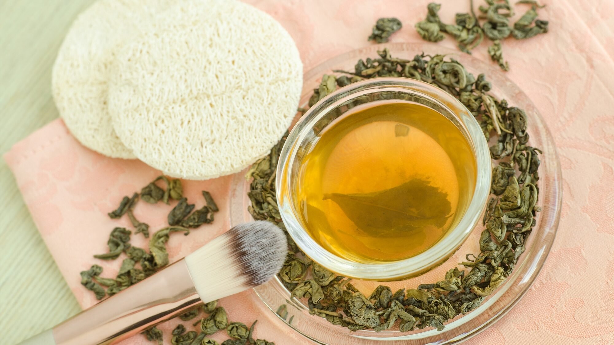 Homemade green tea face toner Homemade green tea face toner