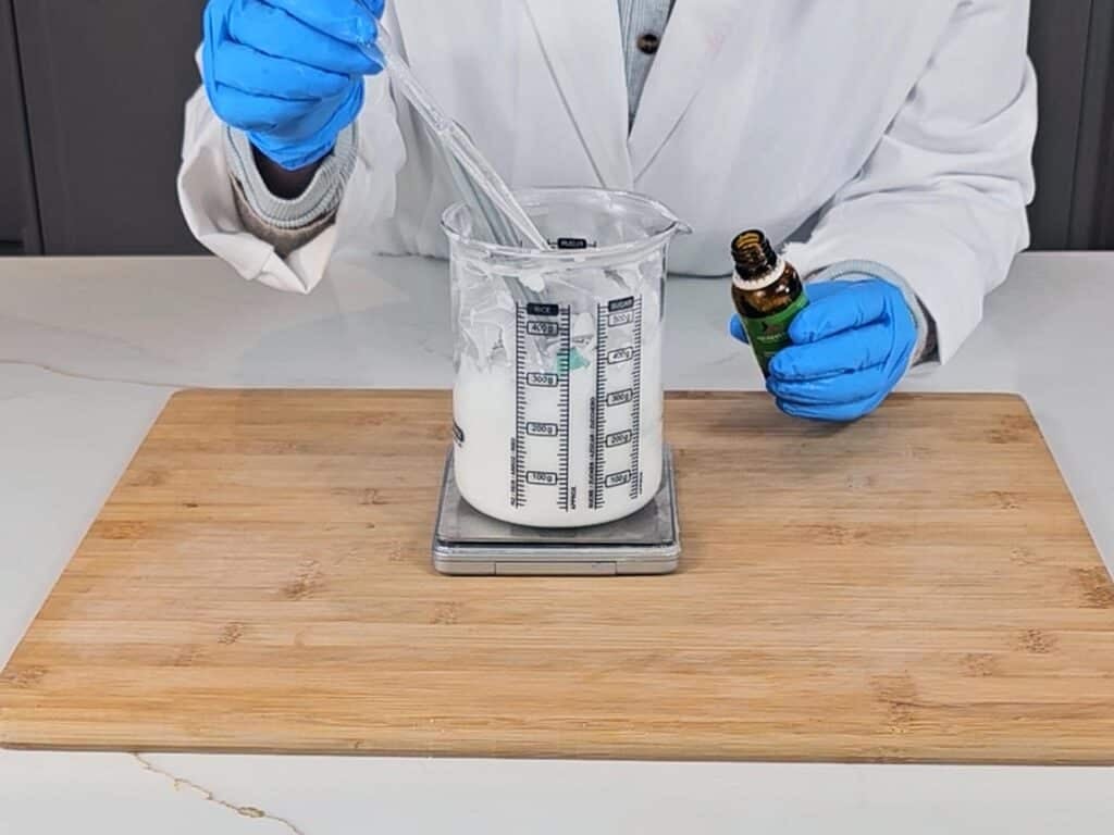Cool down phase ingredients are added to the emulsion