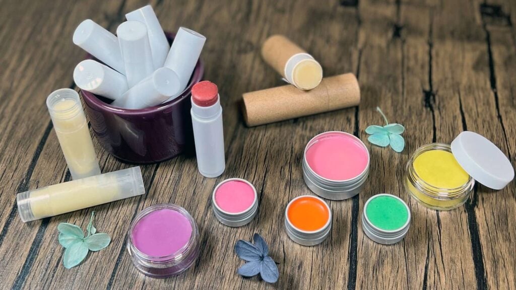 homemade lip balms