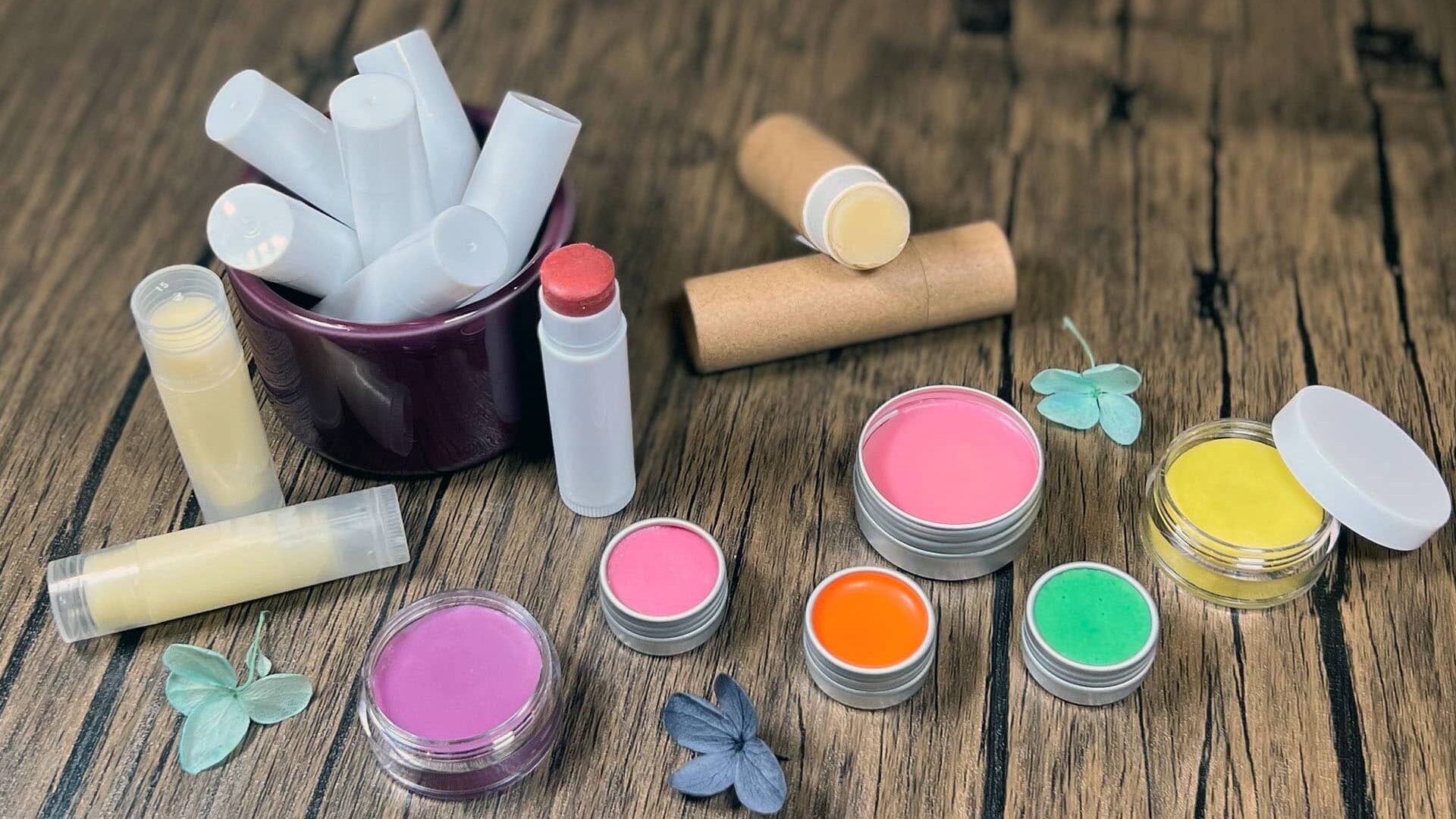 homemade lip balms