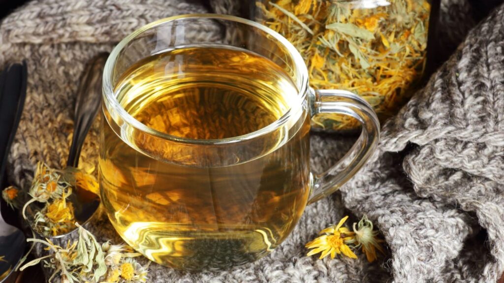calendula tea