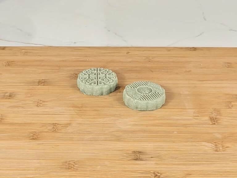 Two shampoo bars sitting together