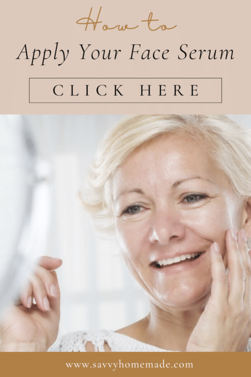 How To Apply Face Serum Pin
