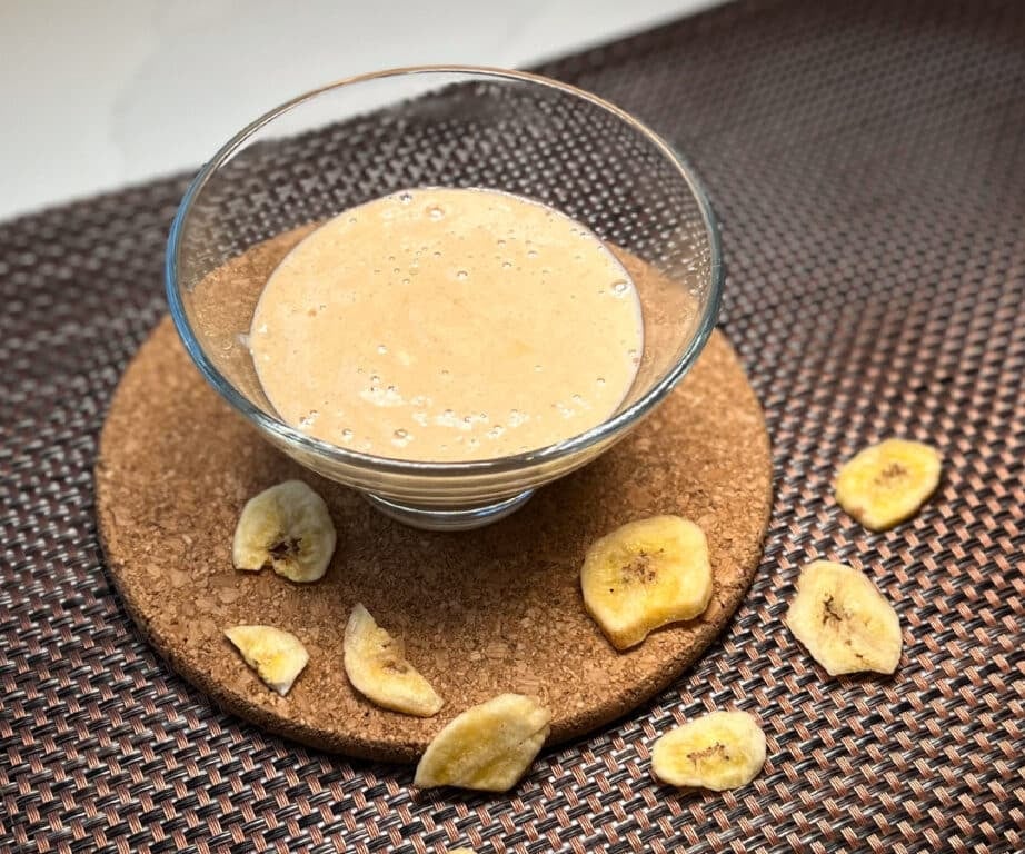 Homemade banana hair mask