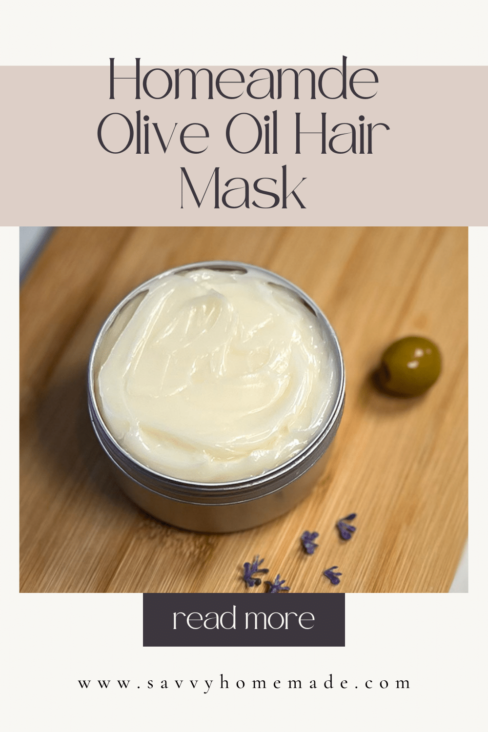 How To Make Olive Oil Hair Mask, With Only 3 Ingredients