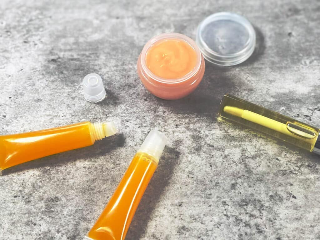 homemade lip oils