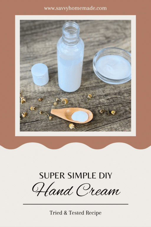 DIY Hand Cream PIN