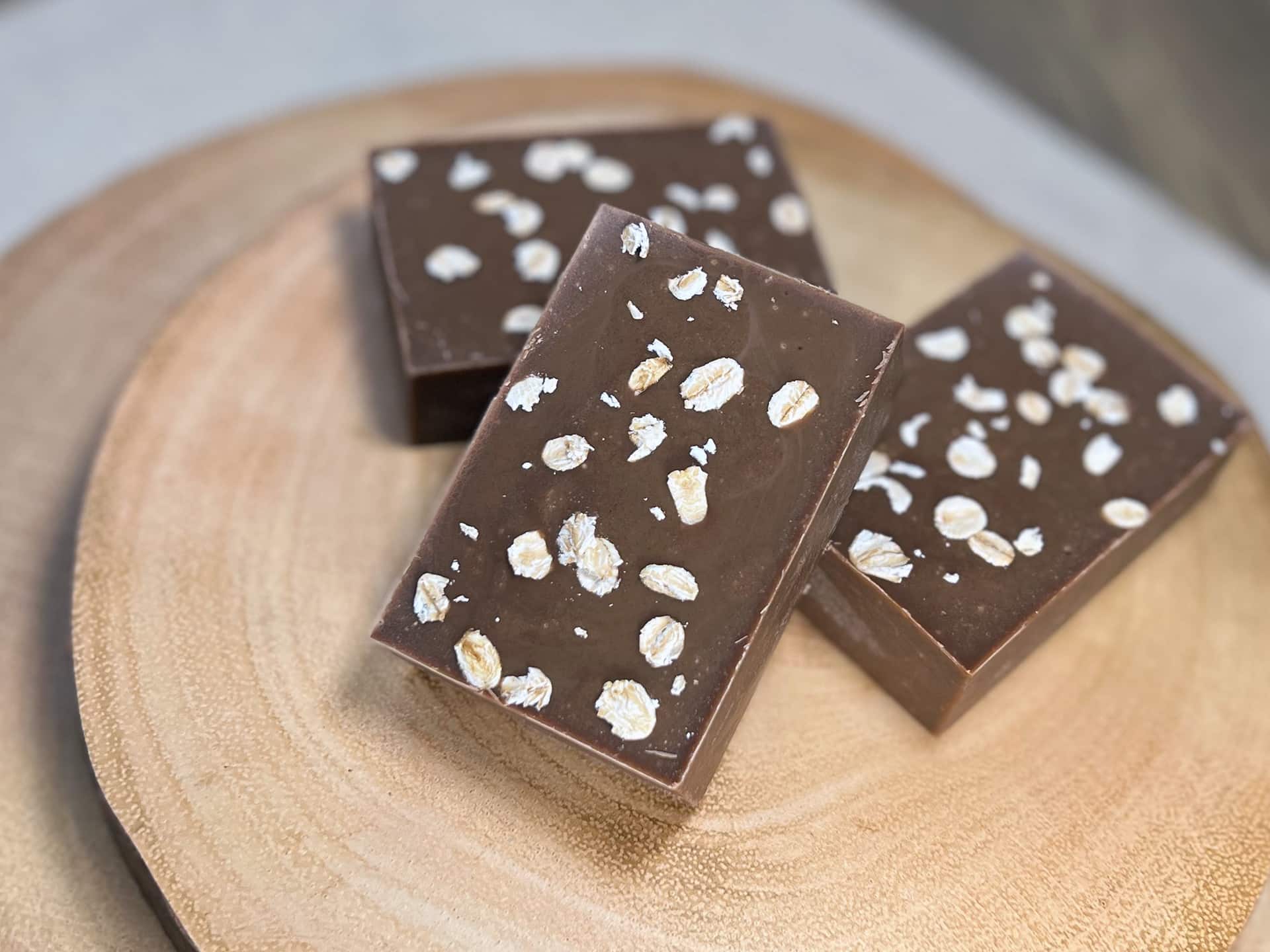 Peppermint Oat Brownies Soap Peppermint Oat Brownies Soap