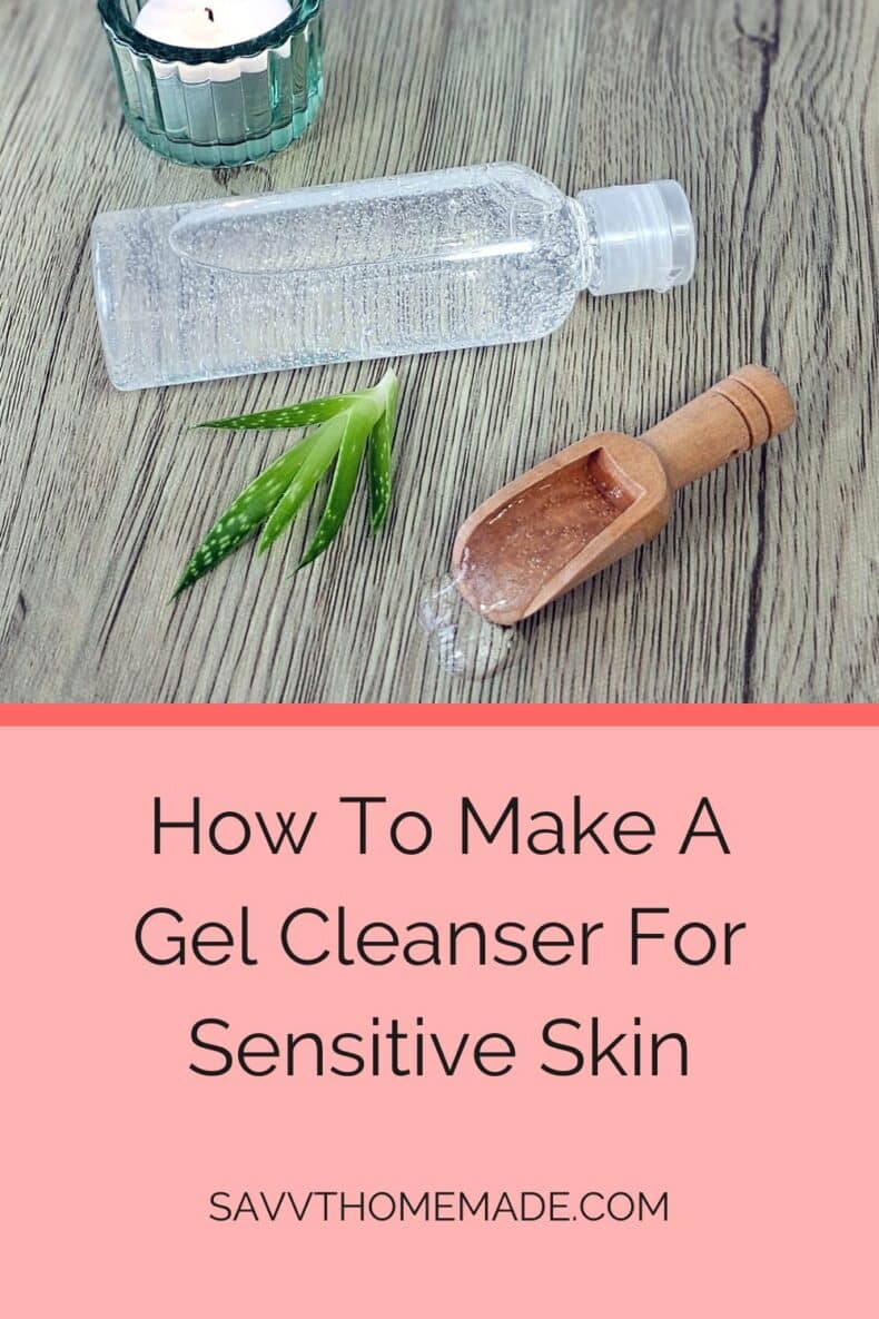 Gel Cleanser For Sensitive Skin pin