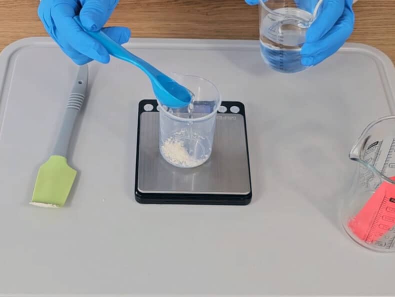 add the aloe vera powder